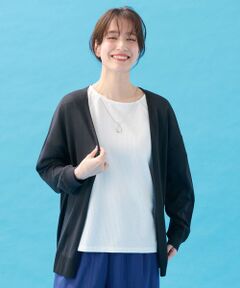 ANY / エニィ カーディガン・ボレロ | 【接触冷感/アンチピリング】トッパーニットカーディガン