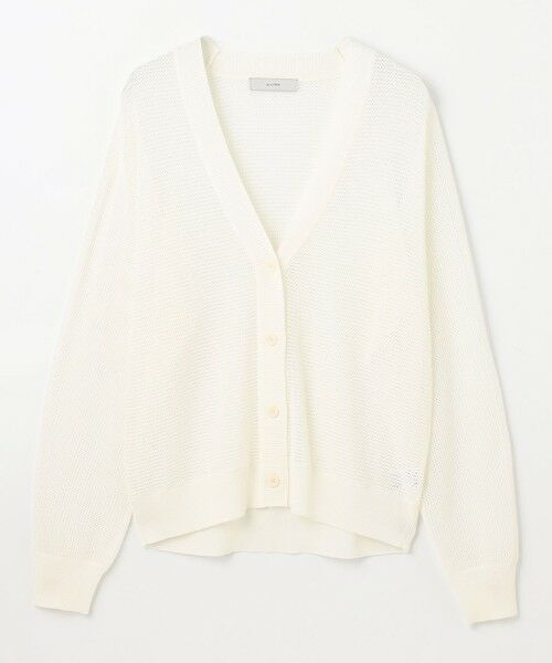ANY / エニィ カーディガン・ボレロ | メッシュＶネックニットカーディガン | 詳細7