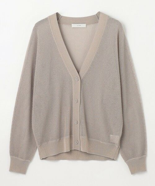 ANY / エニィ カーディガン・ボレロ | メッシュＶネックニットカーディガン | 詳細11