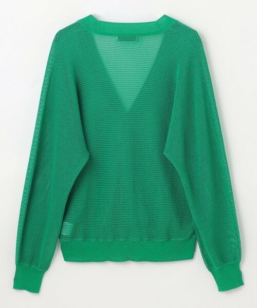 ANY / エニィ カーディガン・ボレロ | メッシュＶネックニットカーディガン | 詳細18