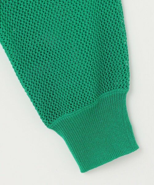 ANY / エニィ カーディガン・ボレロ | メッシュＶネックニットカーディガン | 詳細21