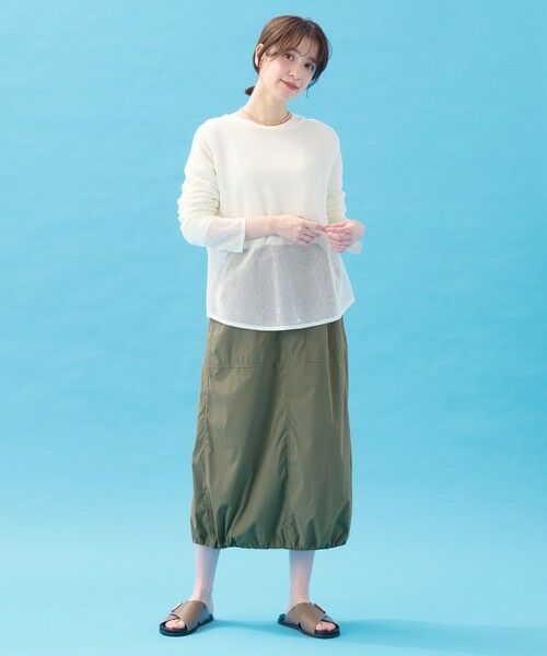 ANY / エニィ ニット・セーター | 【アンチピリング】メッシュニットプルオーバー | 詳細3