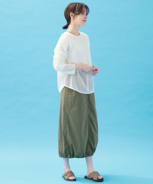 ANY / エニィ ニット・セーター | 【アンチピリング】メッシュニットプルオーバー | 詳細4