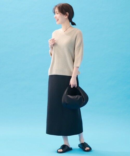 ANY / エニィ ニット・セーター | ギマハーフスリーブニット | 詳細9
