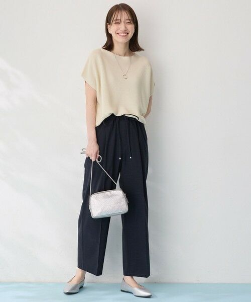 ANY / エニィ ニット・セーター | 【新色追加/14色展開】アクリルガーターフレンチスリーブニット | 詳細2