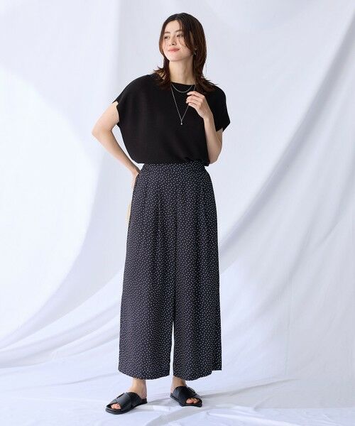 ANY / エニィ ニット・セーター | 【新色追加/14色展開】アクリルガーターフレンチスリーブニット | 詳細11