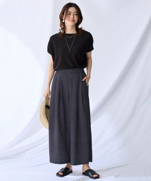 ANY / エニィ ニット・セーター | 【新色追加/14色展開】アクリルガーターフレンチスリーブニット | 詳細12