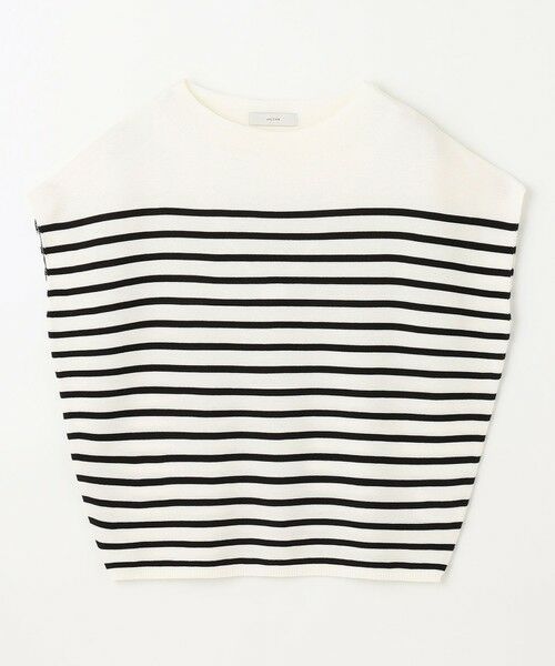 ANY / エニィ ニット・セーター | 【新色追加/14色展開/洗濯機可/UVカット】アクリルガーターフレンチスリーブニット | 詳細21