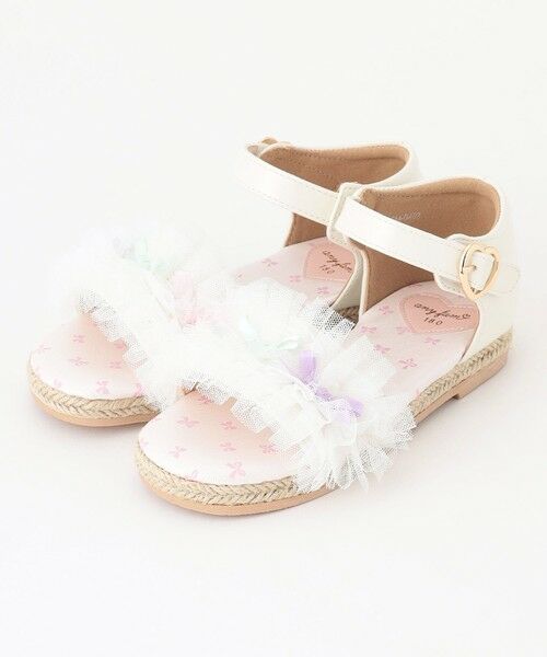 ANY / エニィ サンダル | チュールフリル サンダル | 詳細6