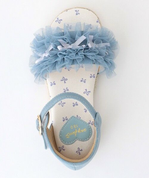 ANY / エニィ サンダル | チュールフリル サンダル | 詳細12