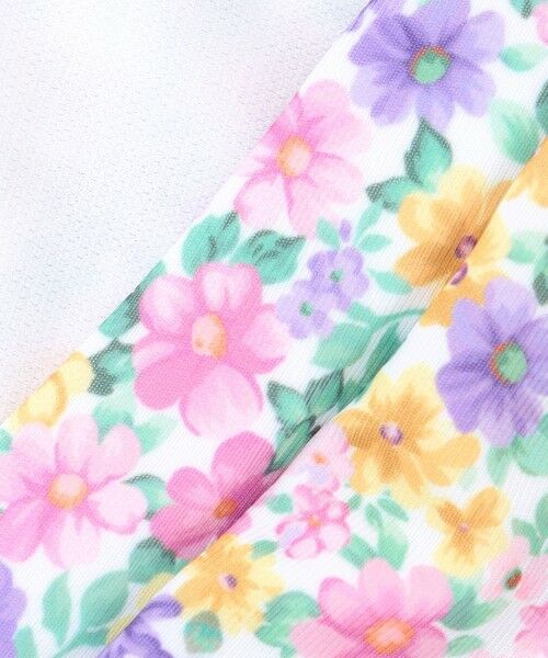 紫の花柄 セパレート水着(新品、未使用) 花柄セパレート水着 ビキニ 紫系 - メルカリ