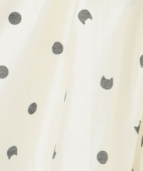 ANY / エニィ ミニ・ひざ丈スカート | ネコ×ドット スカート | 詳細10