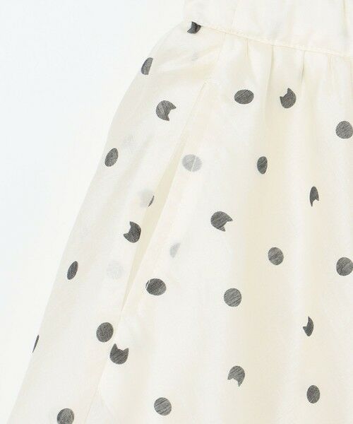 ANY / エニィ ミニ・ひざ丈スカート | ネコ×ドット スカート | 詳細8