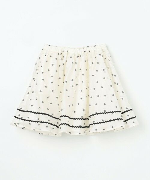 ANY / エニィ ミニ・ひざ丈スカート | ネコ×ドット スカート | 詳細4