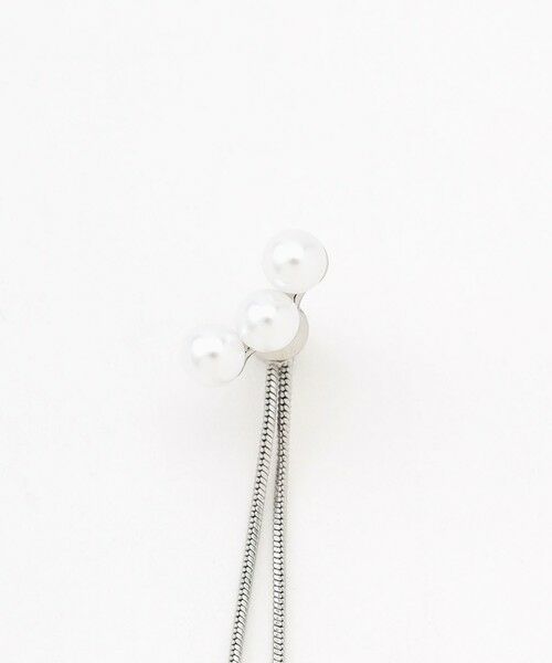 ANY / エニィ ピアス・イヤリング | 【WEB限定】ロングチェーンパールピアス（両耳用） | 詳細2