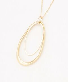 ANY / エニィ ネックレス・ペンダント・チョーカー | ２連ドロップフープネックレス
