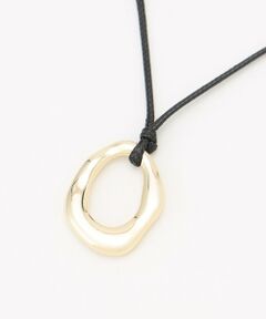 ANY / エニィ ネックレス・ペンダント・チョーカー | メタルフープコードネックレス