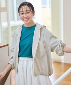 ANY / エニィ シャツ・ブラウス | 撥水フーデットシャツ