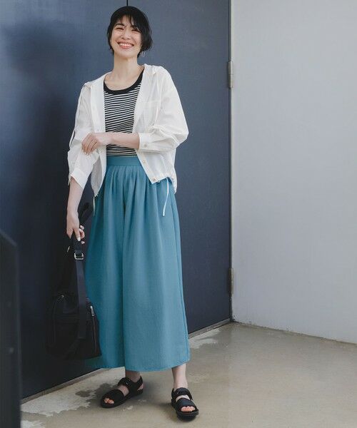 ANY / エニィ シャツ・ブラウス | 撥水フーデットシャツ | 詳細1