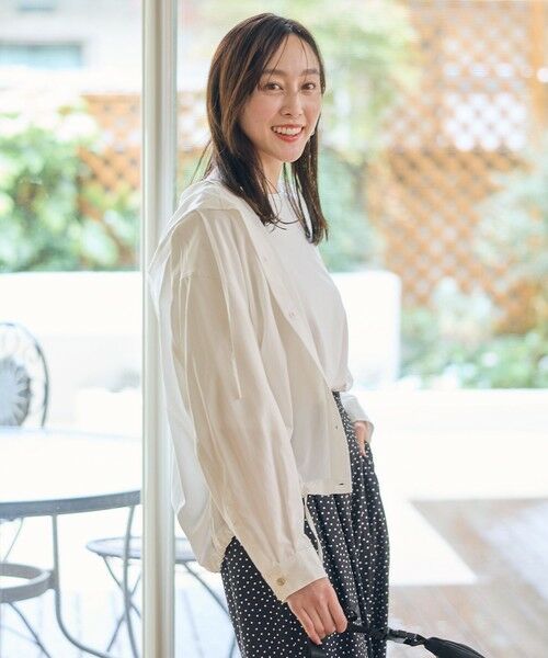 ANY / エニィ シャツ・ブラウス | 撥水フーデットシャツ | 詳細2