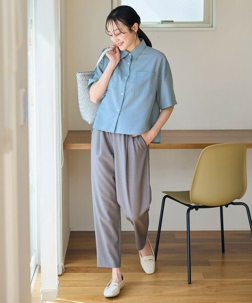 ANY / エニィ シャツ・ブラウス | シアーテックリネンシャツ | 詳細8