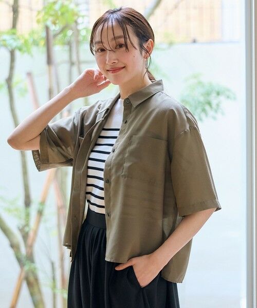 ANY / エニィ シャツ・ブラウス | シアーテックリネンシャツ | 詳細19