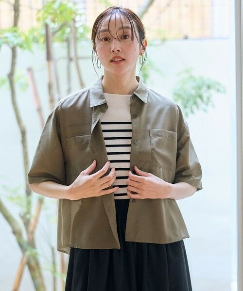 ANY / エニィ シャツ・ブラウス | シアーテックリネンシャツ | 詳細20