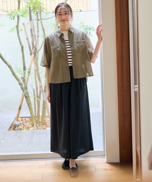 ANY / エニィ シャツ・ブラウス | シアーテックリネンシャツ | 詳細22