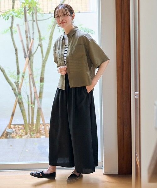 ANY / エニィ シャツ・ブラウス | シアーテックリネンシャツ | 詳細24