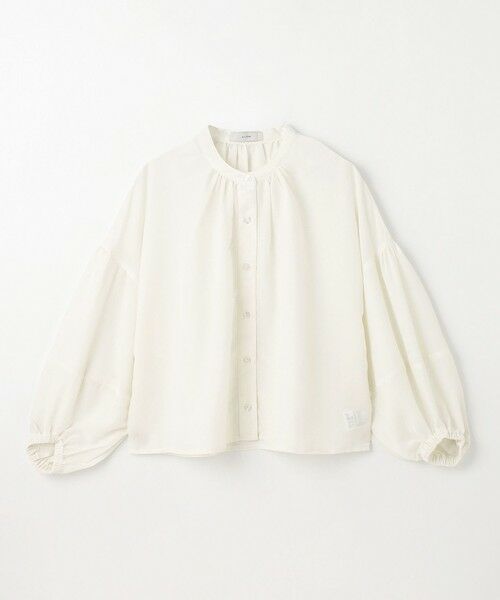 ANY / エニィ シャツ・ブラウス | 【洗濯機可】シアーテックリネンギャザーブラウス | 詳細6