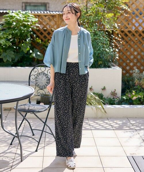 ANY / エニィ シャツ・ブラウス | 【洗濯機可】シアーテックリネンギャザーブラウス | 詳細10