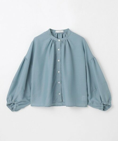 ANY / エニィ シャツ・ブラウス | 【洗濯機可】シアーテックリネンギャザーブラウス | 詳細12