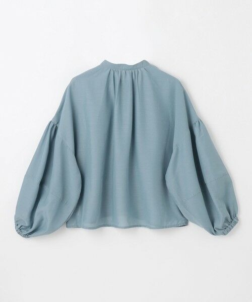 ANY / エニィ シャツ・ブラウス | 【洗濯機可】シアーテックリネンギャザーブラウス | 詳細13