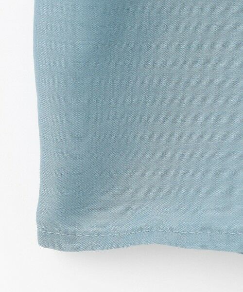 ANY / エニィ シャツ・ブラウス | 【洗濯機可】シアーテックリネンギャザーブラウス | 詳細16