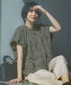 ANY / エニィ シャツ・ブラウス | 【洗濯機可】スクエアプリントシャツ