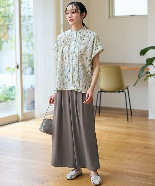 ANY / エニィ シャツ・ブラウス | 【洗濯機可】スクエアプリントシャツ | 詳細5