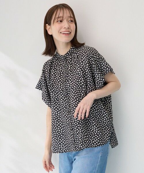 ANY / エニィ シャツ・ブラウス | 【洗濯機可】スクエアプリントシャツ | 詳細23