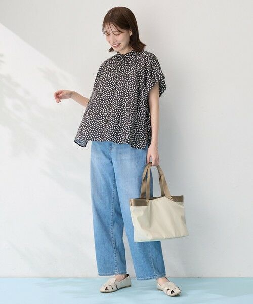 ANY / エニィ シャツ・ブラウス | 【洗濯機可】スクエアプリントシャツ | 詳細26