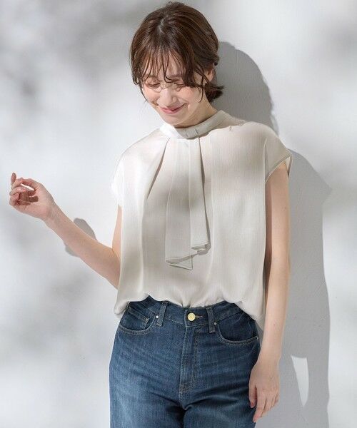 ANY / エニィ シャツ・ブラウス | 【洗濯機可】ボウタイブラウス | 詳細2