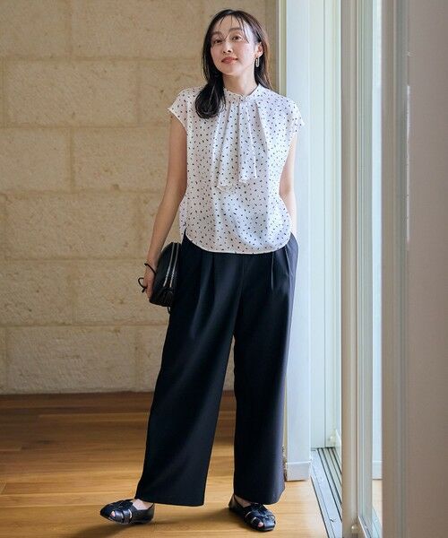 ANY / エニィ シャツ・ブラウス | 【洗濯機可】ボウタイブラウス | 詳細11