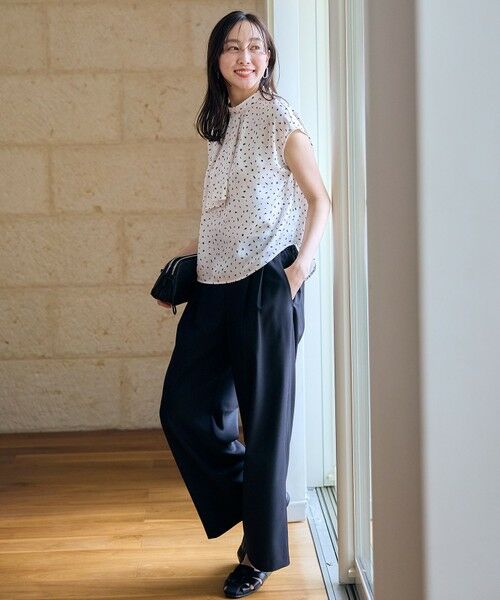 ANY / エニィ シャツ・ブラウス | 【洗濯機可】ボウタイブラウス | 詳細12