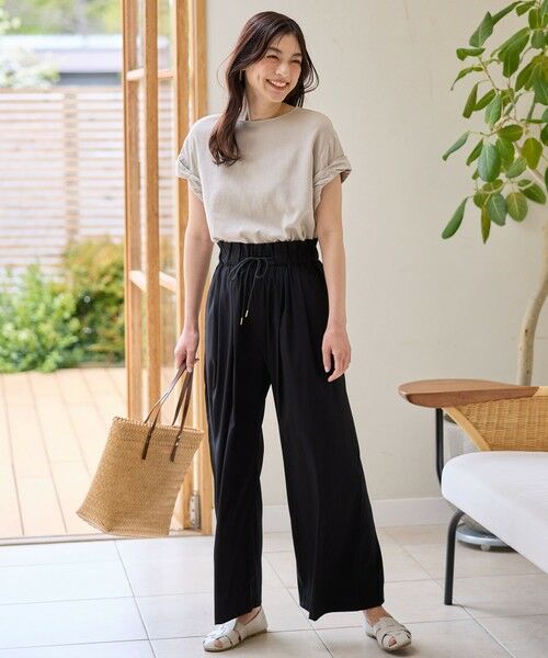 ANY / エニィ シャツ・ブラウス | ヨーロピアンリネンツイストスリーブブラウス | 詳細4