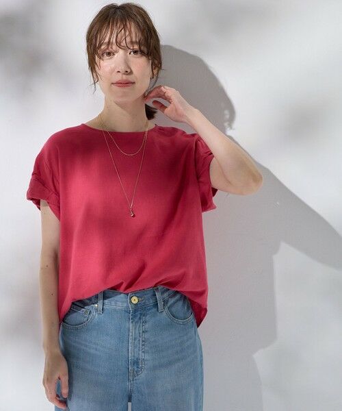 ANY / エニィ シャツ・ブラウス | ヨーロピアンリネンツイストスリーブブラウス | 詳細8