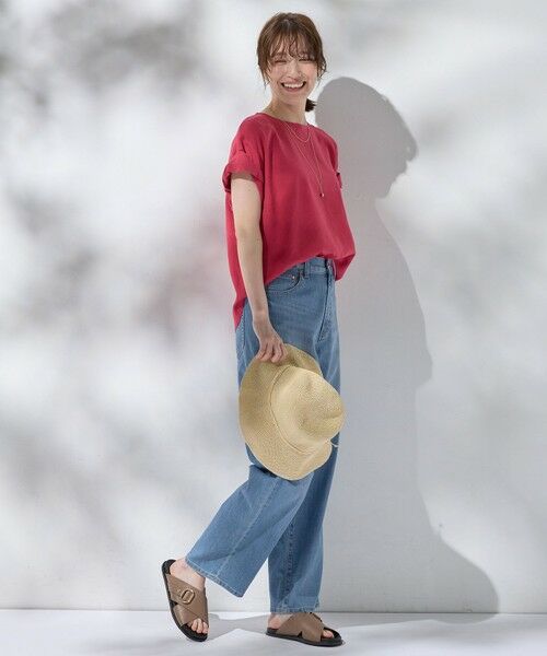 ANY / エニィ シャツ・ブラウス | ヨーロピアンリネンツイストスリーブブラウス | 詳細11