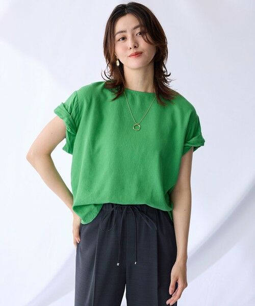 ANY / エニィ シャツ・ブラウス | ヨーロピアンリネンツイストスリーブブラウス | 詳細20