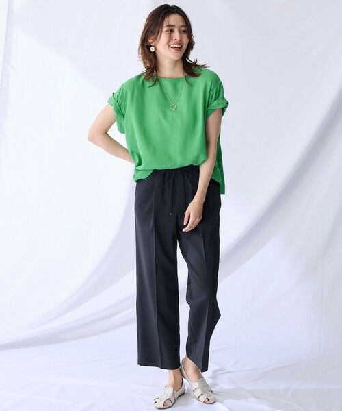 ANY / エニィ シャツ・ブラウス | ヨーロピアンリネンツイストスリーブブラウス | 詳細21