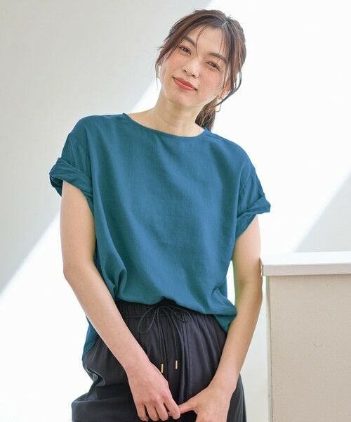 ANY / エニィ シャツ・ブラウス | ヨーロピアンリネンツイストスリーブブラウス | 詳細28