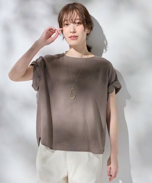 ANY / エニィ シャツ・ブラウス | ヨーロピアンリネンツイストスリーブブラウス | 詳細30