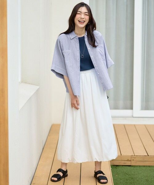 ANY / エニィ シャツ・ブラウス | 【手洗い可】コットンリネンブラウス | 詳細2