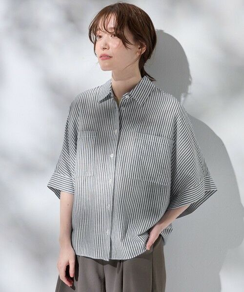 ANY / エニィ シャツ・ブラウス | 【手洗い可】コットンリネンブラウス | 詳細11